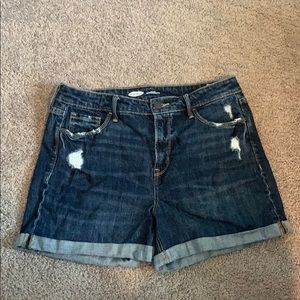 Old Navy blue jean denim shorts